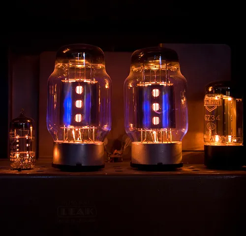 Fotografie elektronek, lamp